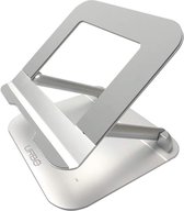Urbo Laptop Standaard met Aanpasbare Kijkhoeken en Hoogtes (Zilver)