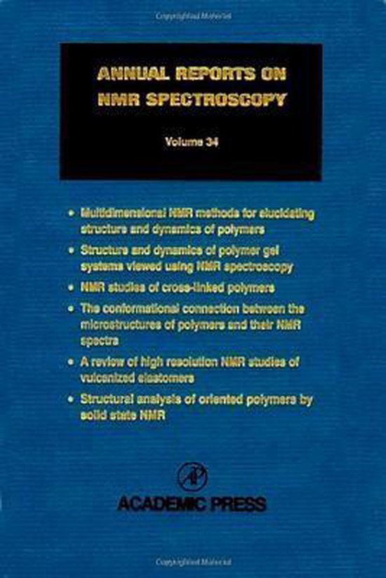 Spectroscopy Report Annual Reports on Nmr Spectroscopy, Webb, G. A. | 9780125053341 ...