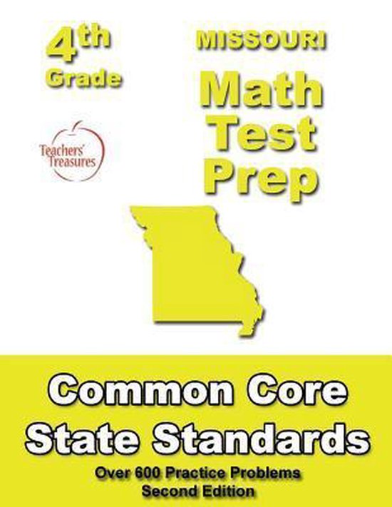 Missouri 4th Grade Math Test Prep - cover