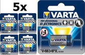 5 Stuks Varta Battery Professional Electronics V4034PX 4LR44