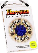 Harrows Darts Softtip Punten Micro 2ba Blauw 100 Stuks