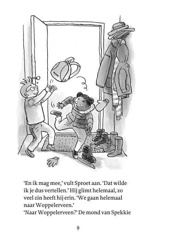 Spekkie en Sproet - Paniek op het ijs