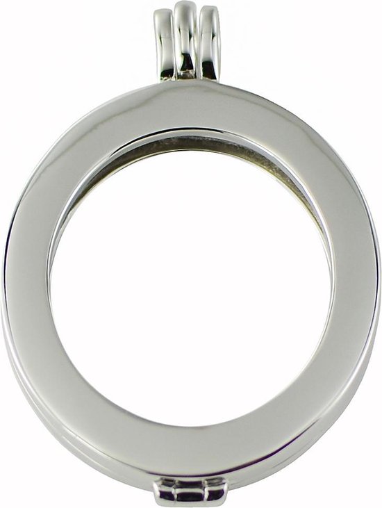 Quiges - Porte-monnaie Ovale Plaqué Argent - EPMH001