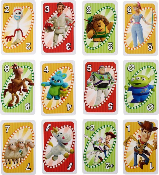 Thumbnail van een extra afbeelding van het spel UNO Kaartspel Toy Story 4 - Kaartspel