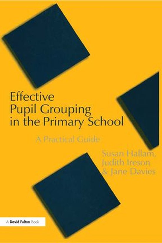 Effective Pupil Grouping in the Primary School - cover