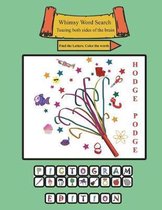 Whimsy Word Search Coloring Books, Hodge Podge, Pictograms