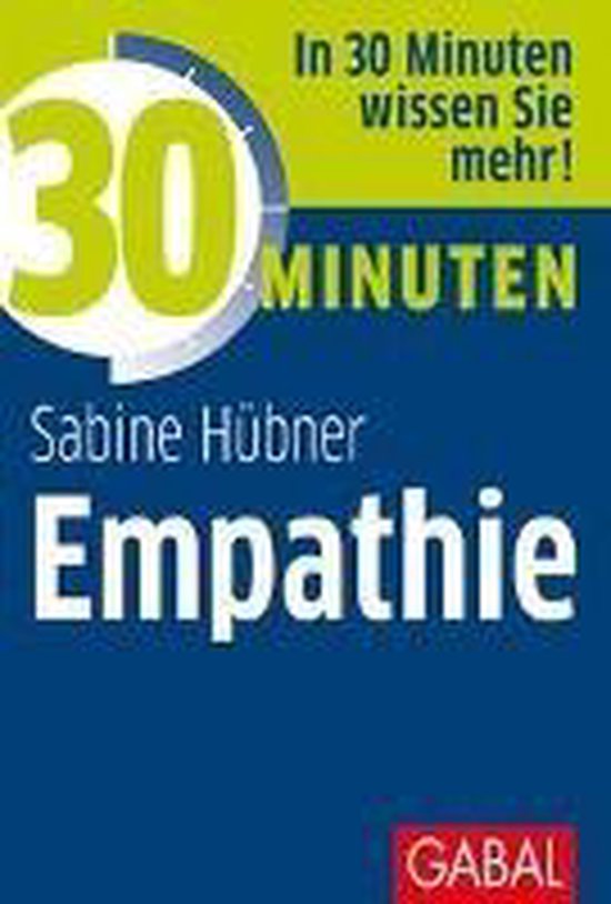 30 Minuten Empathie - cover