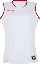 Spalding Move Tanktop dames Basketbalshirt - Maat XS  - Vrouwen - wit/rood