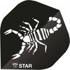 Afbeelding van het spelletje Bull's Flights B-star Scorpion A-standard 100 Micron Zwart