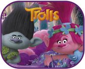 zonnescherm Trolls 2 stuks 45 x 36 cm + kleurplaat