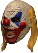 "Deluxe Halloween clown masker volwassenen - Verkleedmasker - One size"