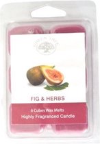 Green Tree Wax Melts Figs & Herbs 80 gram