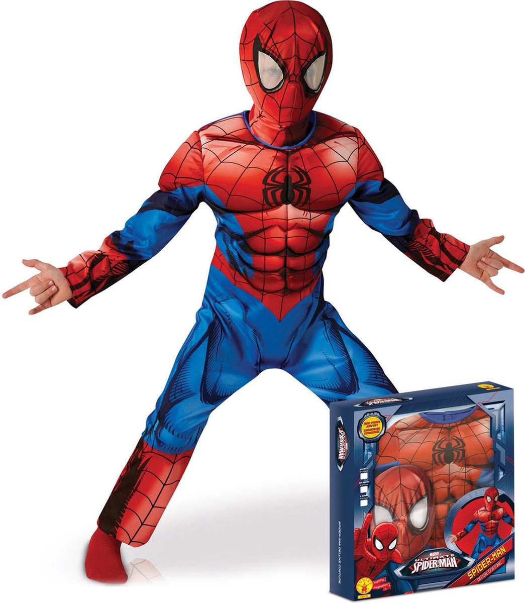 Uitstekend Teleurgesteld plotseling Luxe Ultimate Spiderman™ New Design kostuum voor kinderen - Maat 98/104 |  bol.com
