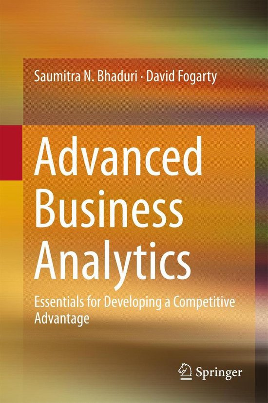 Advanced Business Analytics - cover