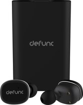 DeFunc TRUE Earbuds - In-Ear Bluetooth Oordopjes - 2,5 accuduur inclusief Powerbank - Zwart