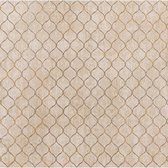 Callista dessin beige behang (vliesbehang, beige)