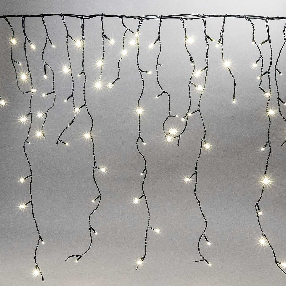 Viva Miniatuur Ontslag Kerstverlichting ijsregen snoerverlichting 400 LED lampjes warm wit - 8  Meter - Buiten... | bol.com