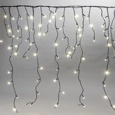 Kerstverlichting ijsregen snoerverlichting 400 LED lampjes warm wit - 8 Meter - Buiten lichtgordijn - ijspegel verlichting - 8 functies