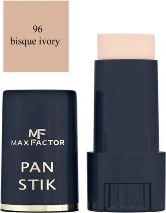 Max Factor Pan Stik Foundation Stick - 96 Bisque Ivory - Max Factor