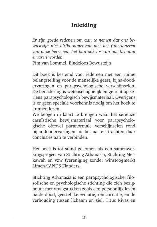 Wat een stervend brein niet kan