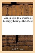 Genealogie de la Maison de Faucigny-Lucinge