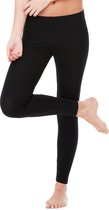 BELLA+CANVAS spandex-Legging voor Dames Zwart S