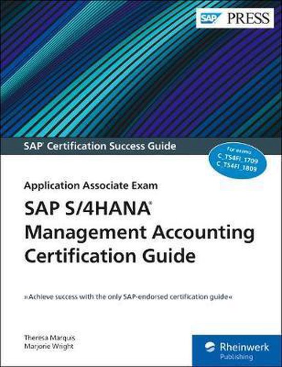 SAP S4HANA Management Accounting Certification Guide Applica ... - cover