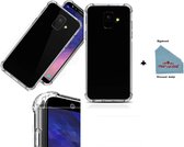 Pearlycase® Transparant TPU Hoesje met versterkte randen voor Samsung Galaxy A6 2018