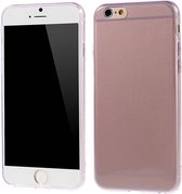 TPU Softcase 0.6mm iPhone 6(s) - Paars