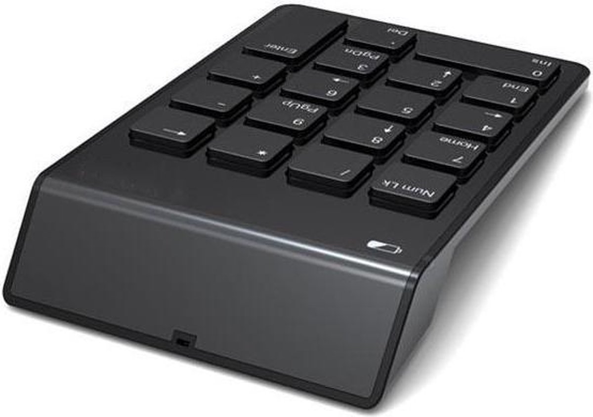 Stil Typen,AJAZZ Draadloos Numeriek Toetsenbord, Lange Batterijduur 2.4G-verbinding Voor Schakelen Tussen Spelrichtingen Compact Numeriek Toetsenbord