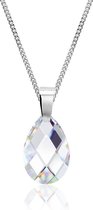 Montebello Ketting Azumi - 925 Zilver Gerhod. - Swarovski® - 20mm - 45cm