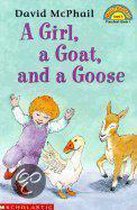 A Girl, a Goat, and a Goose