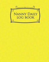 Nanny Daily Log Book