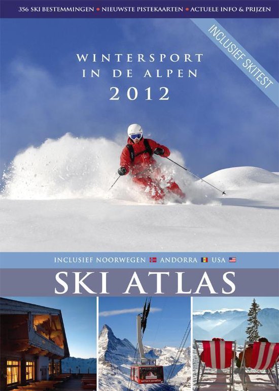 Cover van het boek 'Snowplaza Ski Atlas 2012'