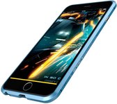 Ginmic Aluminium Bumper iPhone 6(s) plus - Blauw