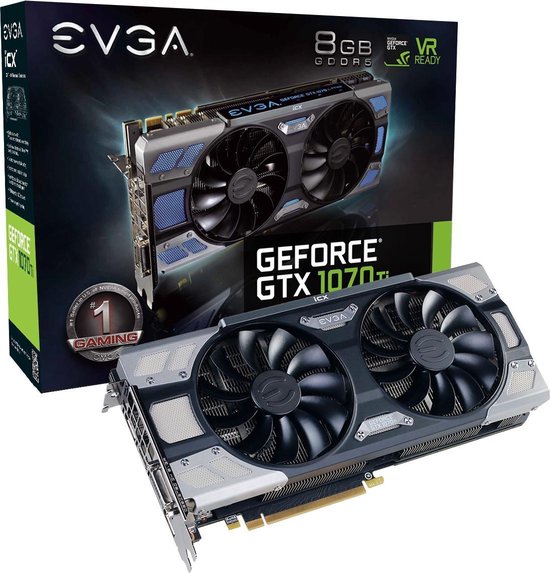 EVGA GeForce GTX 1070 Ti 8GB FTW2 Gaming iCX | bol