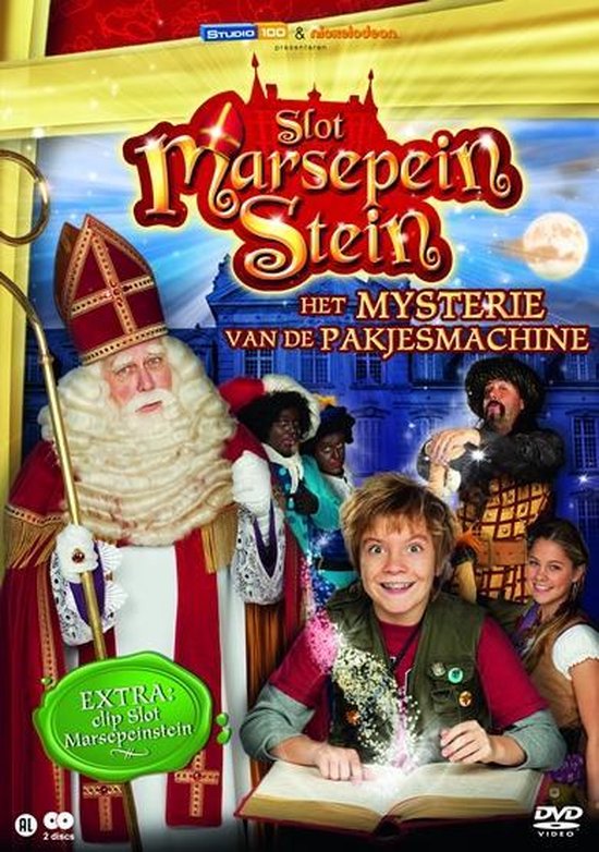 Cover van de film 'Slot Marsepeinstein - Het Mysterie Van De Pakjesmachine'