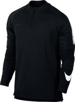 Nike Dry Squad Dril Top - Sporttrui - Heren - Maat XXL - Zwart - wit