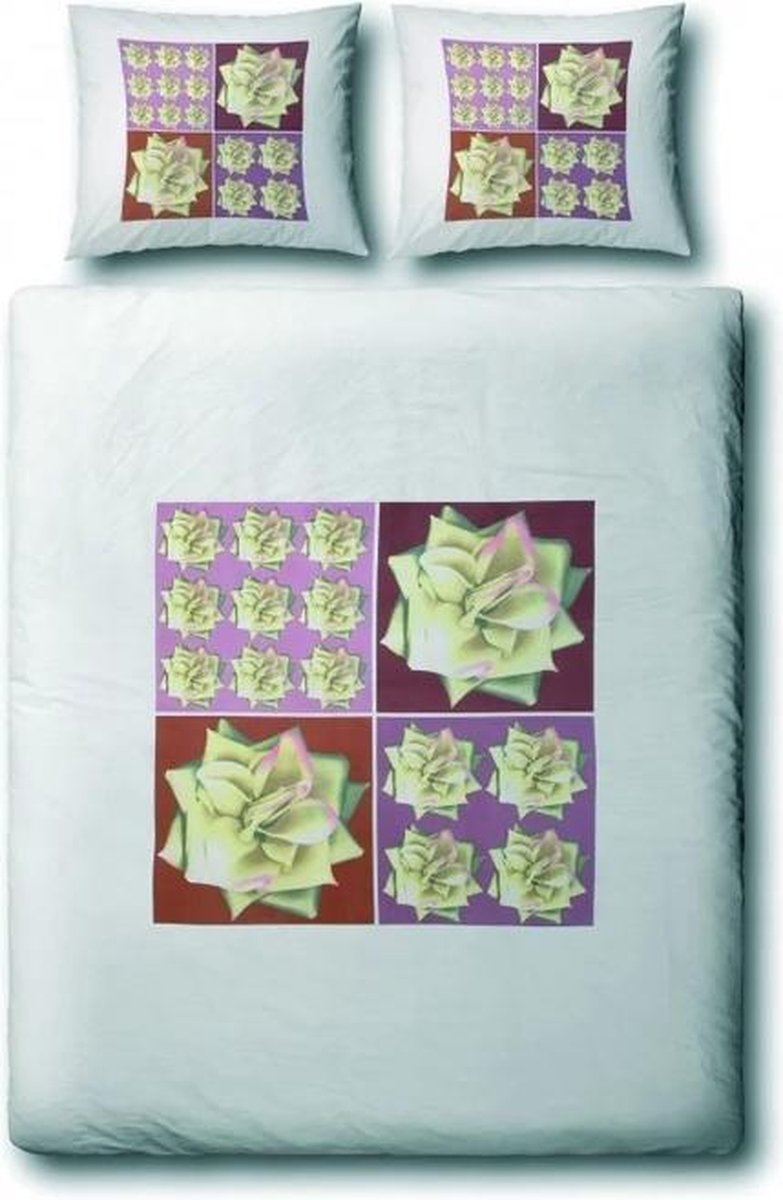 Covers & Co Idylle Dekbedovertrek - Lits-jumeaux - 240x200/220 cm - Cream