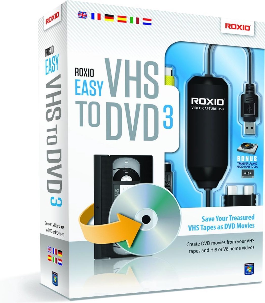 Roxio Easy VHS to DVD 3 | bol.com