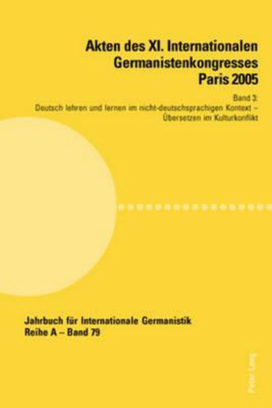 Akten des XI. Internationalen Germanistenkongresses Paris 20 ... - cover