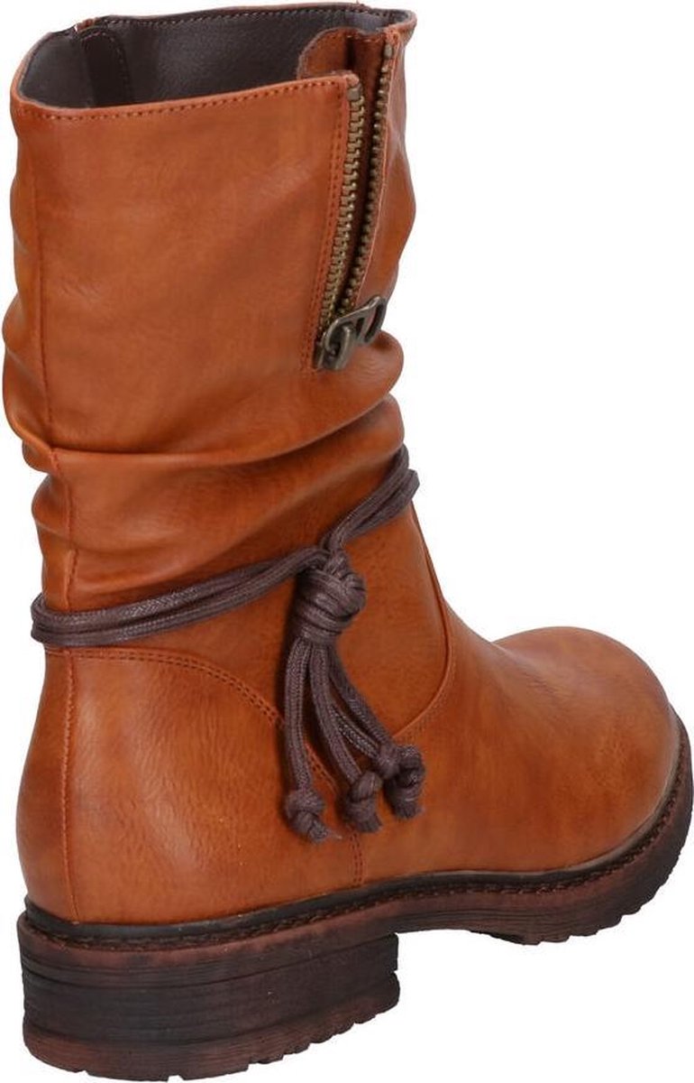 Rieker Z68M1 enkellaarsjes voor dames, zwart, 42 EU : Rieker