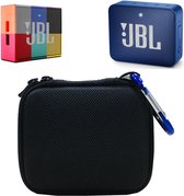 Beschermhoes JBL Go 2 en Go 1 - Premium Hard Case Cover Hoes (Zwart)