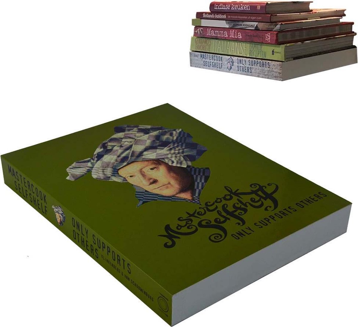 Selfshelf boekenplank Mastercook | groen