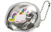 Unicorn mini portemonnee - Zilver | 2 stuks