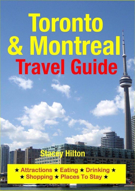 Toronto & Montreal Travel Guide - cover
