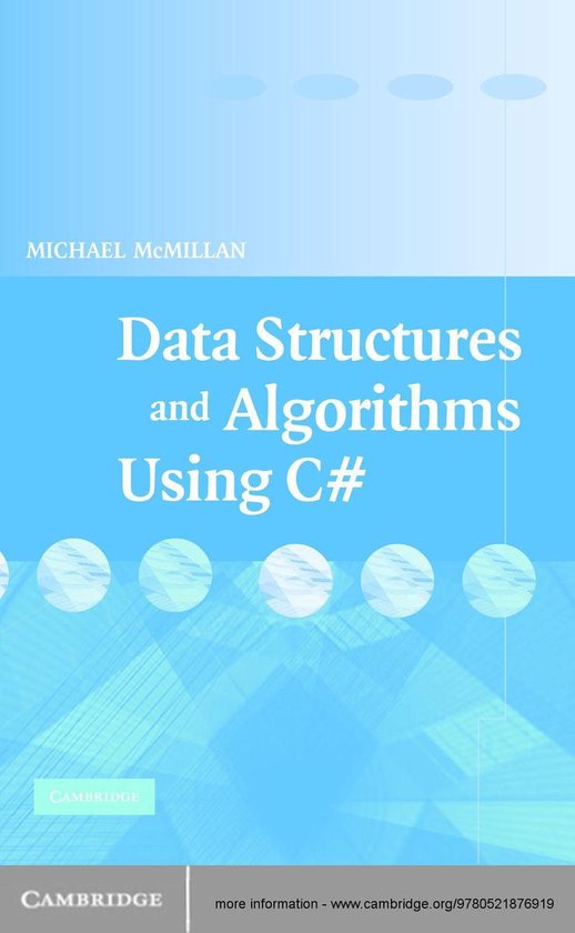 Data Structures and Algorithms Using C# (ebook), Michael Mcmillan ...