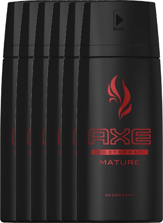 AXE Mature Deodorant - 6 x 150 ml - Voordeelverpakking