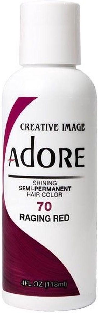 Adore Shining Semi Permanent Hair Color Raging Red-70 Haarverf