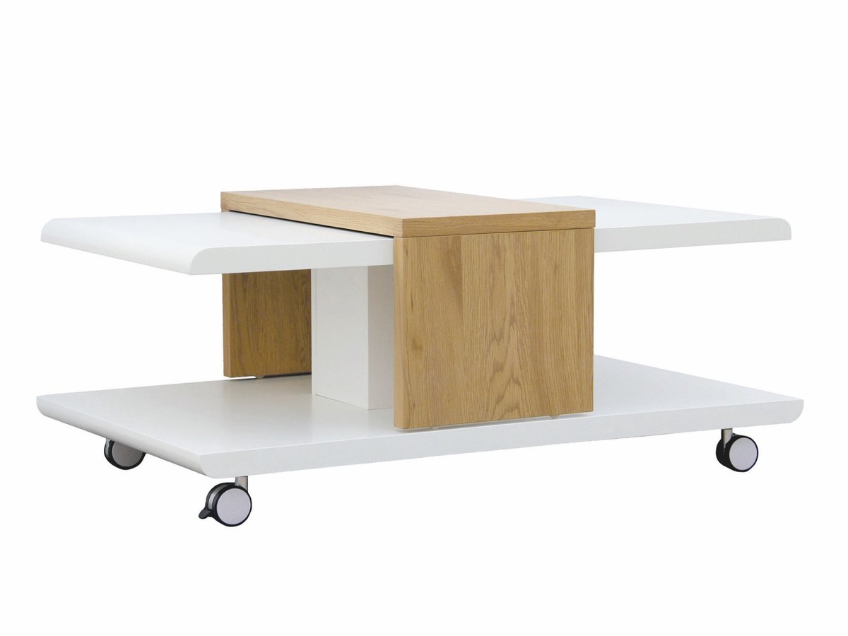 Salontafel Julia op wieltjes 66 x110 cm